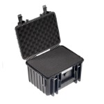 OUTDOOR resväska i svart 250x175x155 mm med Skuminteriör Volume: 6,6 L Model: 2000/B/SI